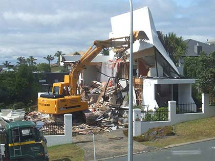 House Demolition in Gulf Harbour 3